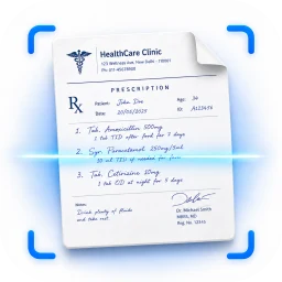 Ikon Pemindai Resep Dokter